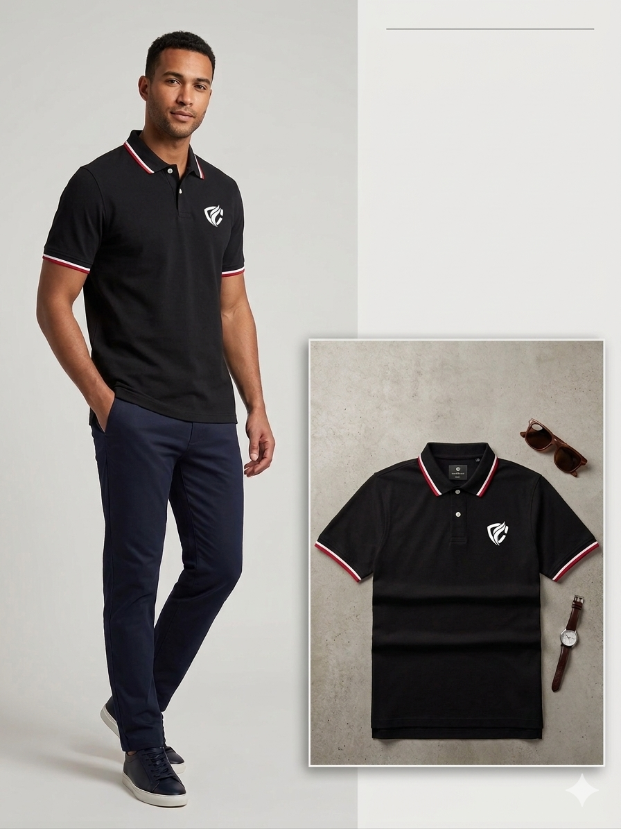Polo Shirt Black