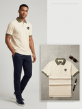 Polo Shirt Half White
