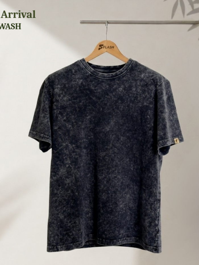 Acid Stone Wash Black - Summer Collection