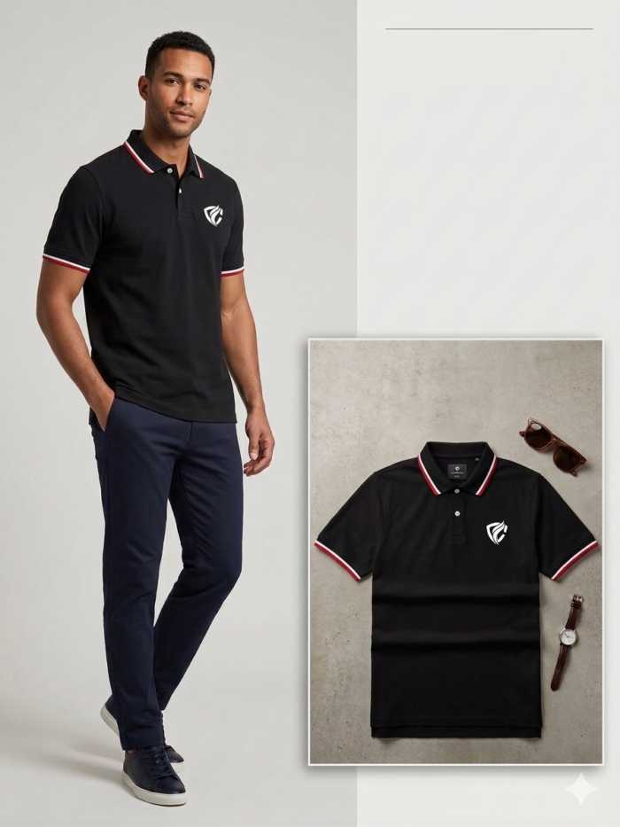 Polo Shirt Black