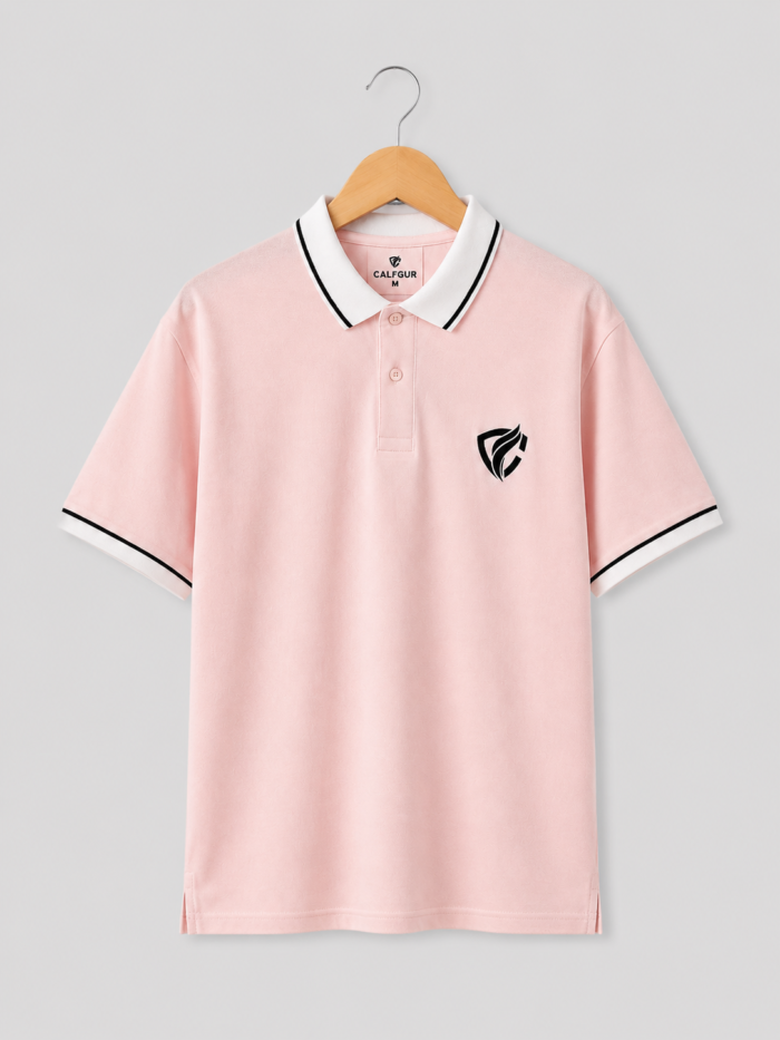 Pink Polo Shirt - Summer Collection