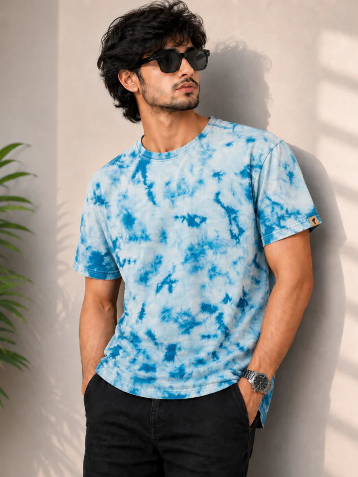 Premium Acid Stone Wash Light Blue - Summer Collection