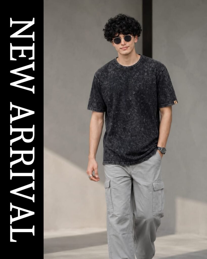 Acid Stone Wash Black - Summer Collection
