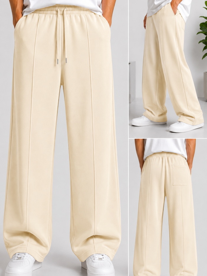 baggy Trouser for mens off white